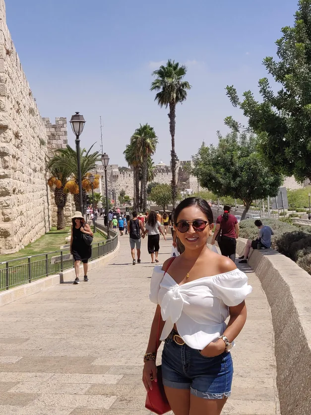 Narda Arias en Israel Narda Arias en Israel